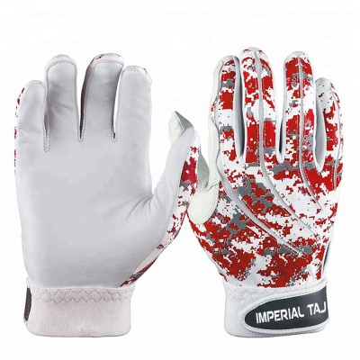 Baseball batting gloves style=